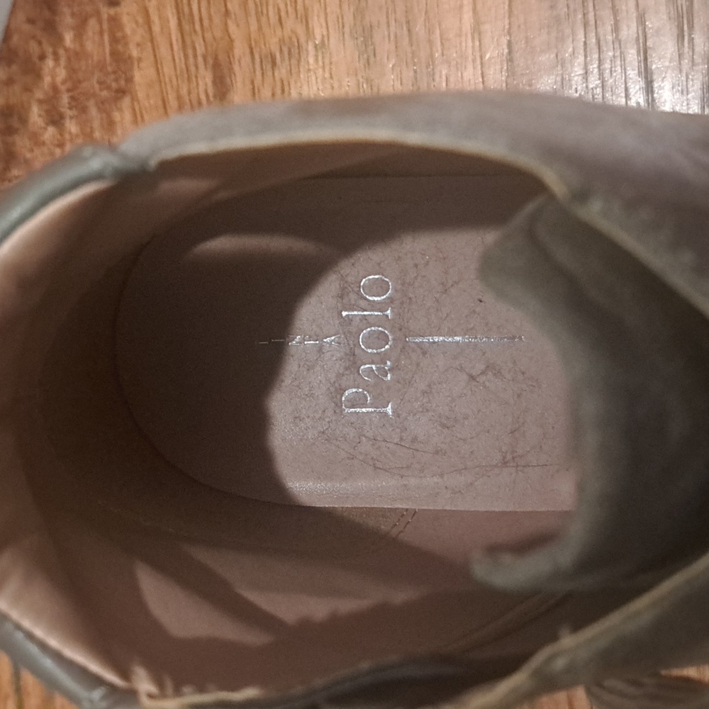 Linea Paolo Gray Suede Bootie, Size 11M - Picture 7 of 9